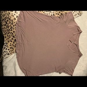 blush pink tee